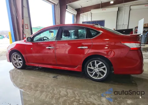 2014 Nissan Sentra S z USA, uszkodzony, nr VIN 3N1AB7AP2EY331178